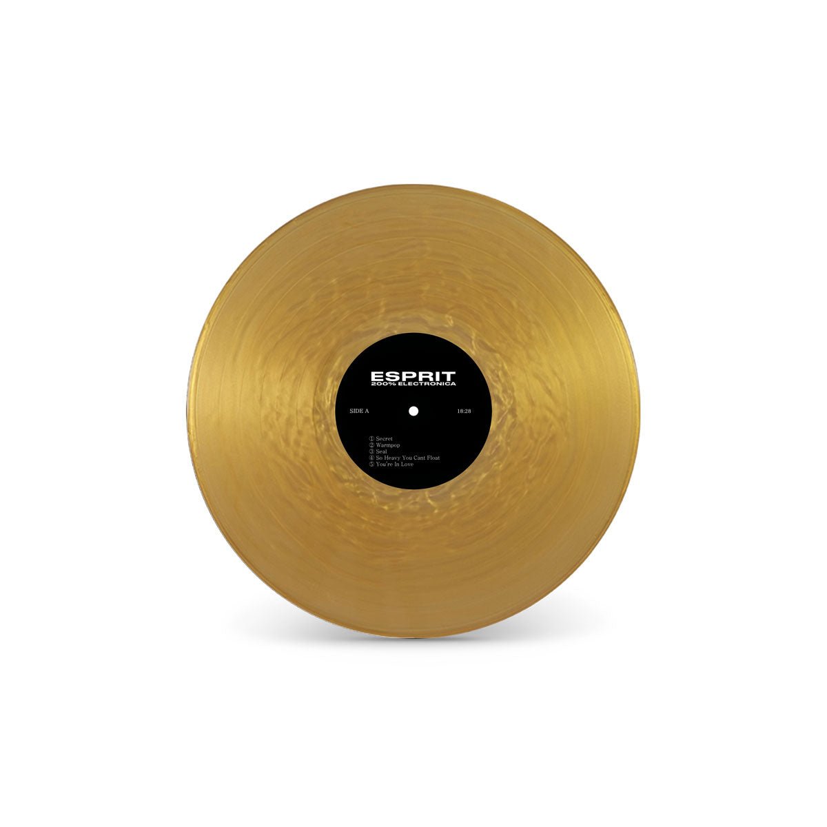 George Clanton Fan Club - 200% Electronica LP (Gold Fan Club Exclusive) - 100% Electronica Official Store (Photo 2)