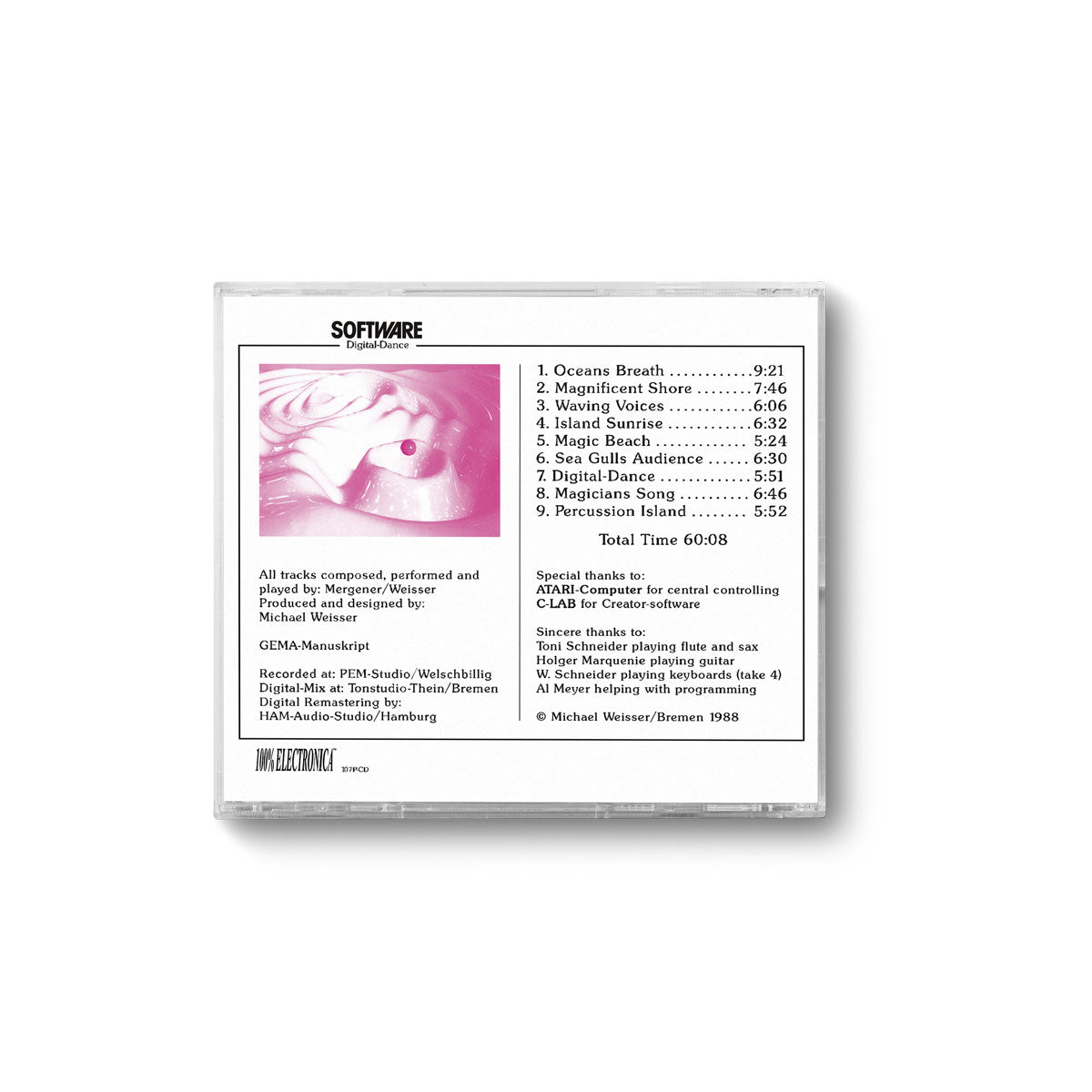 Software - Digital-Dance CD (with bonus tracks) - 100% Electronica Official Store (Photo 3)