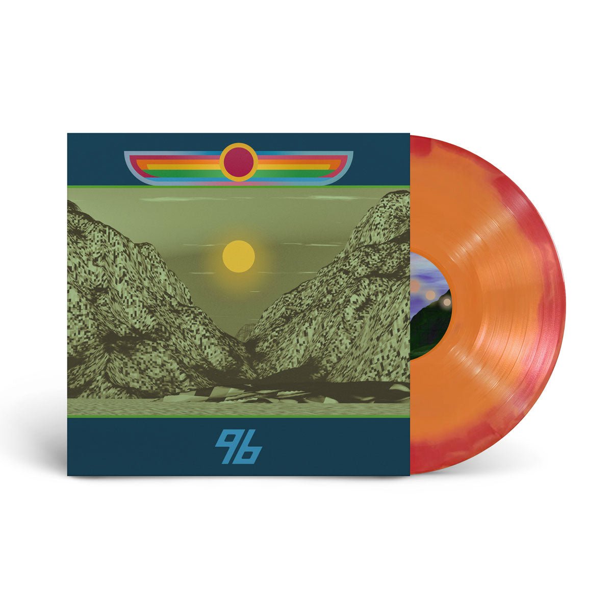 Windows 96 - Magic Peaks LP (Red + Orange Swirl) - 100% Electronica Official Store (Photo 1)