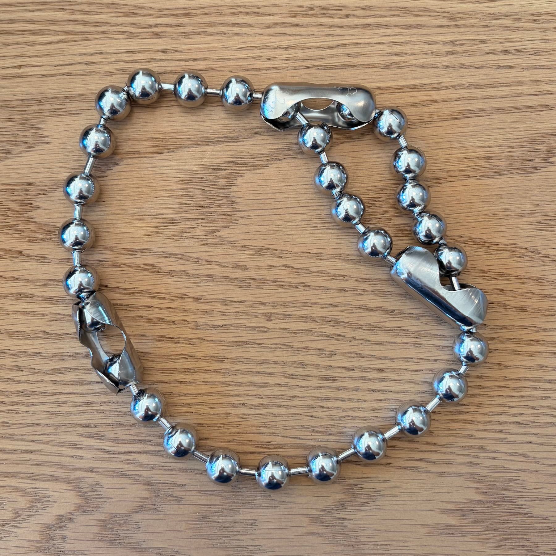 Custom Ball Chain Choker Necklace