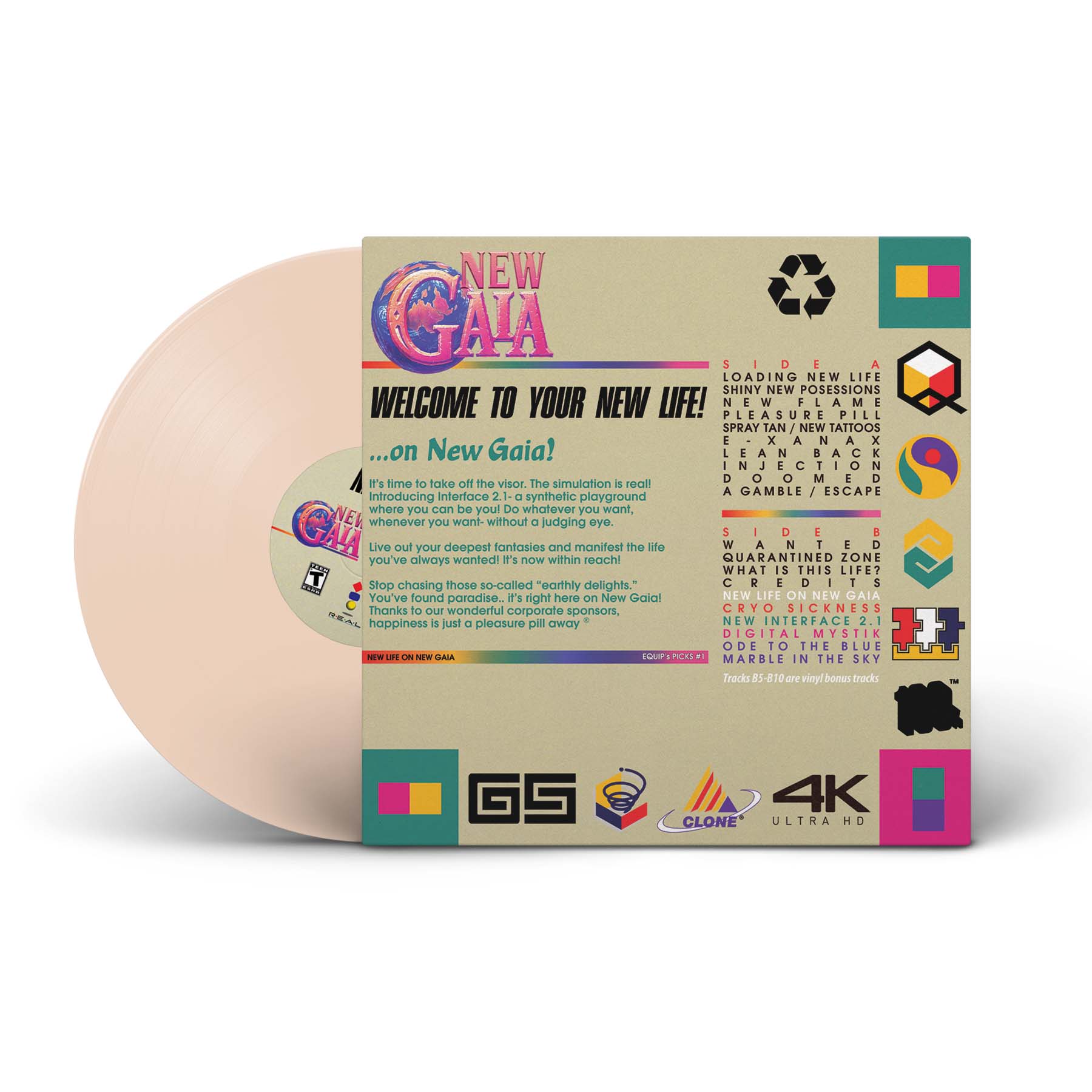 New Gaia - New Life on New Gaia LP [100 Club]