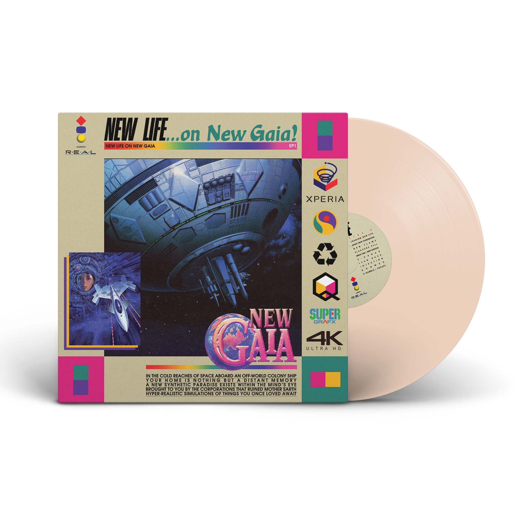 New Gaia - New Life on New Gaia LP [100 Club]