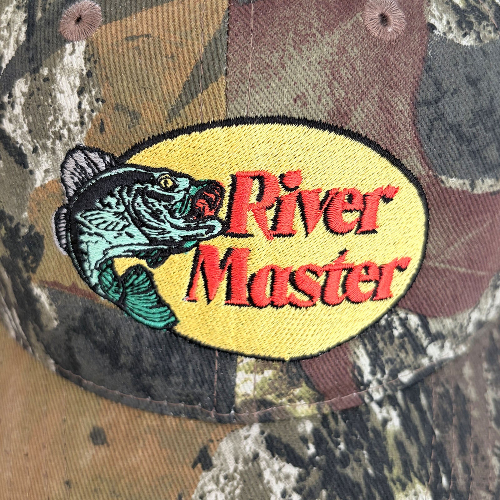 River Master Embroidered Cap