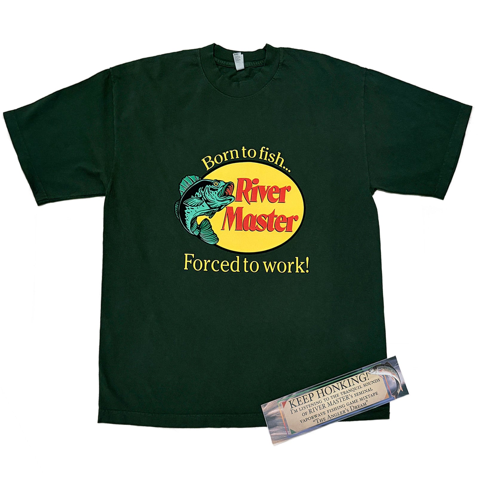 River Master T-Shirt and Sticker