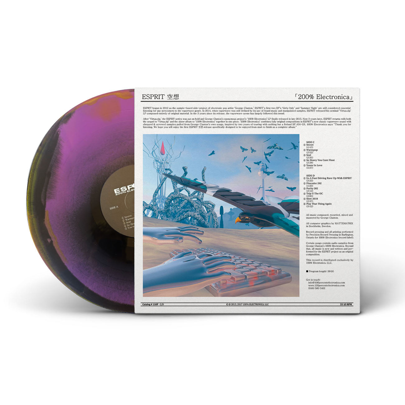 200% Electronica LP