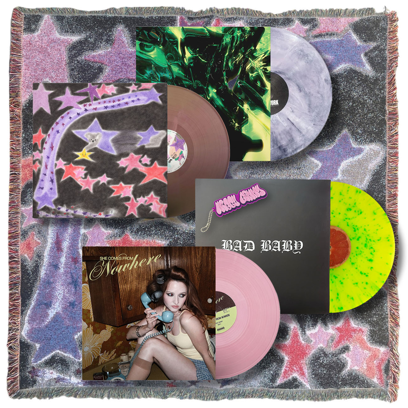 Vinyl Everything Bundle w/ Blanket (Neggy Gemmy)
