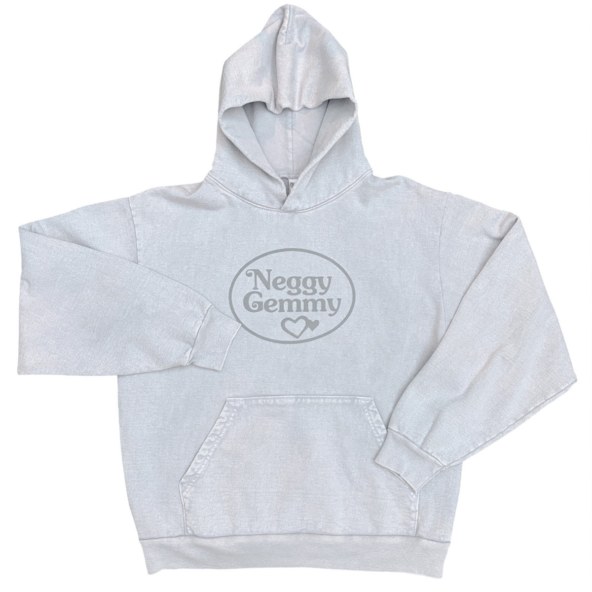 Neggy Gemmy - Heart Logo Hoodie – 100% Electronica