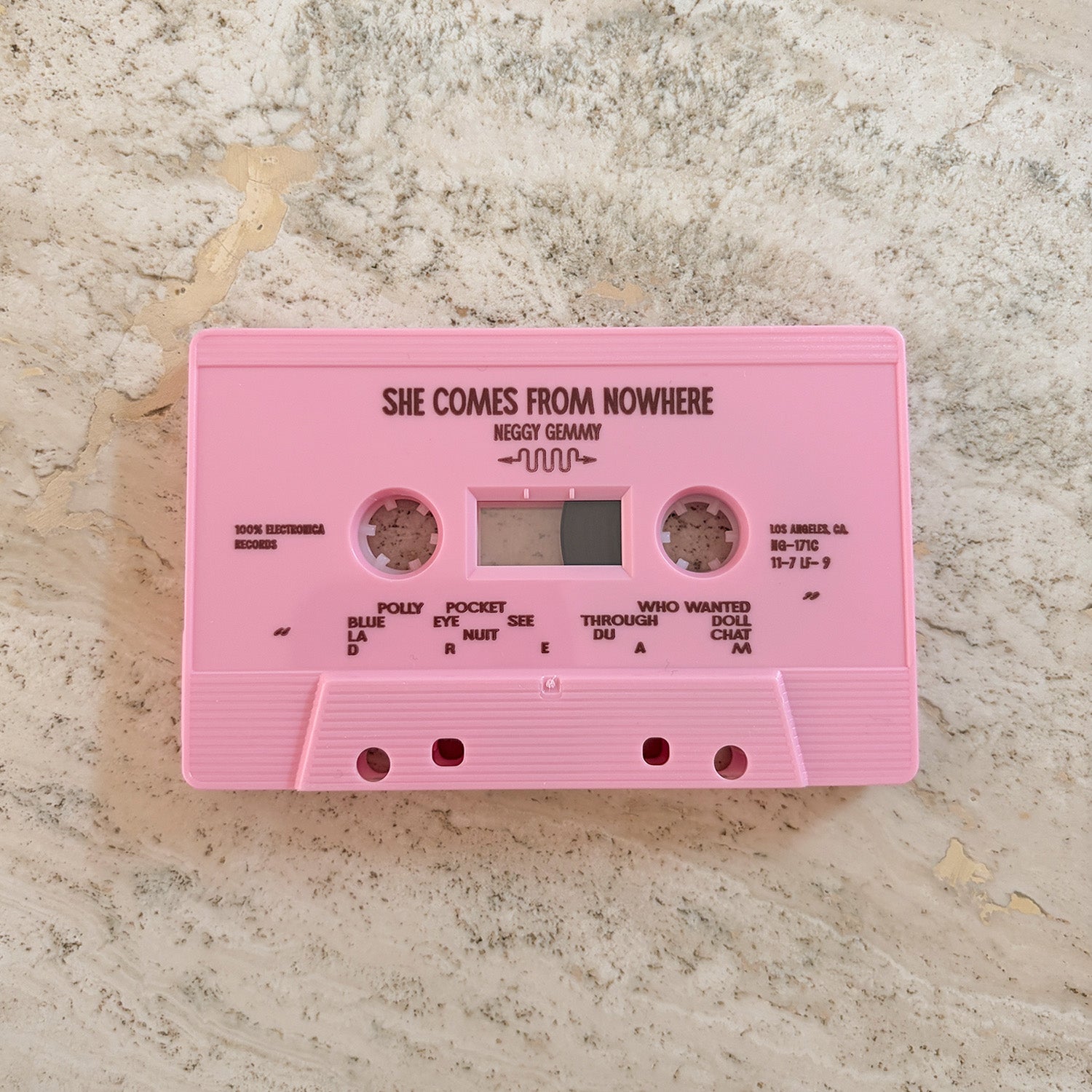 She Comes from Nowhere Cassette