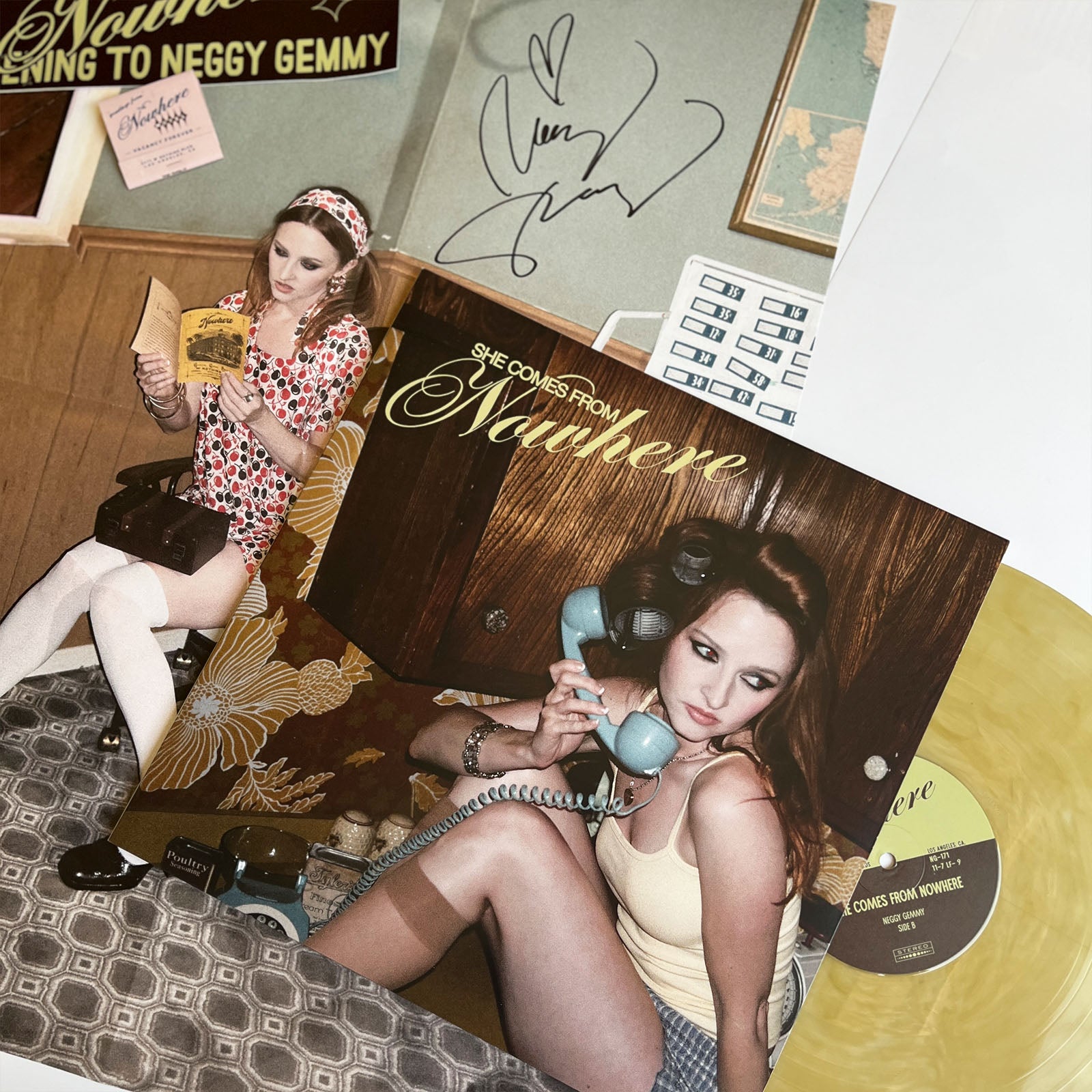 She Comes from Nowhere Superfan Edition LP