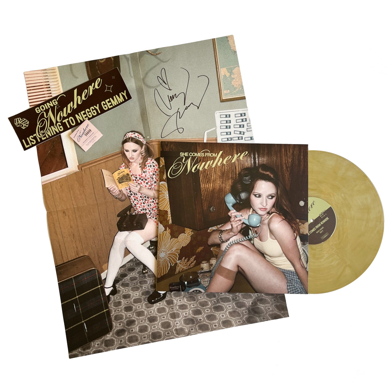 She Comes from Nowhere Superfan Edition LP