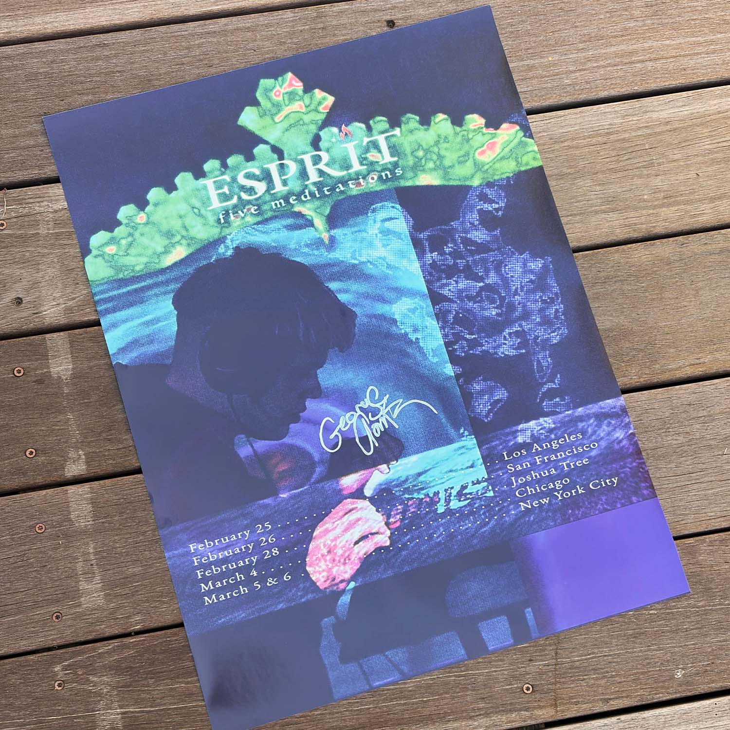 Five Meditations Poster [Signed]