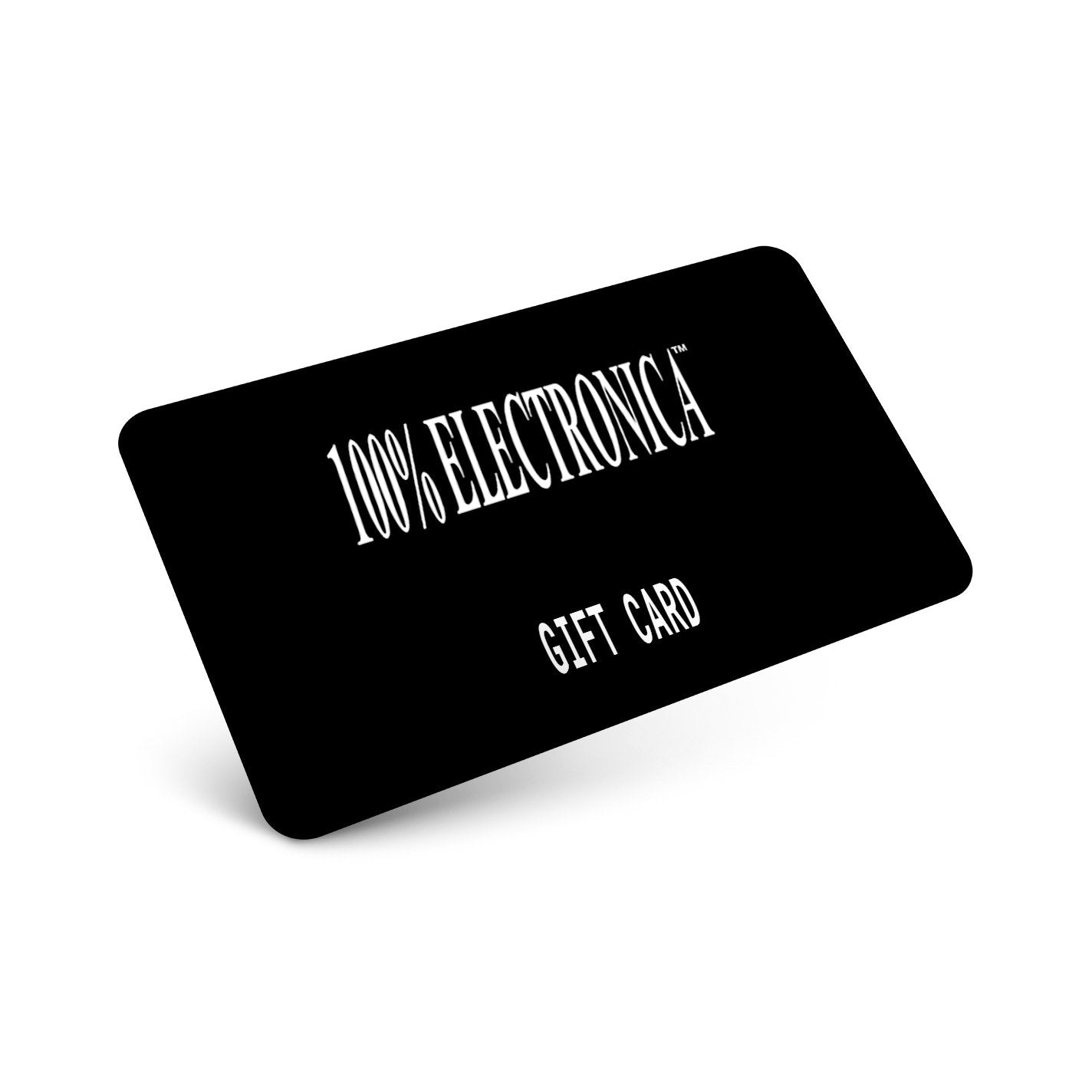 100% Electronica - 100% Electronica Gift Card - 100% Electronica Official Store (Photo 1)