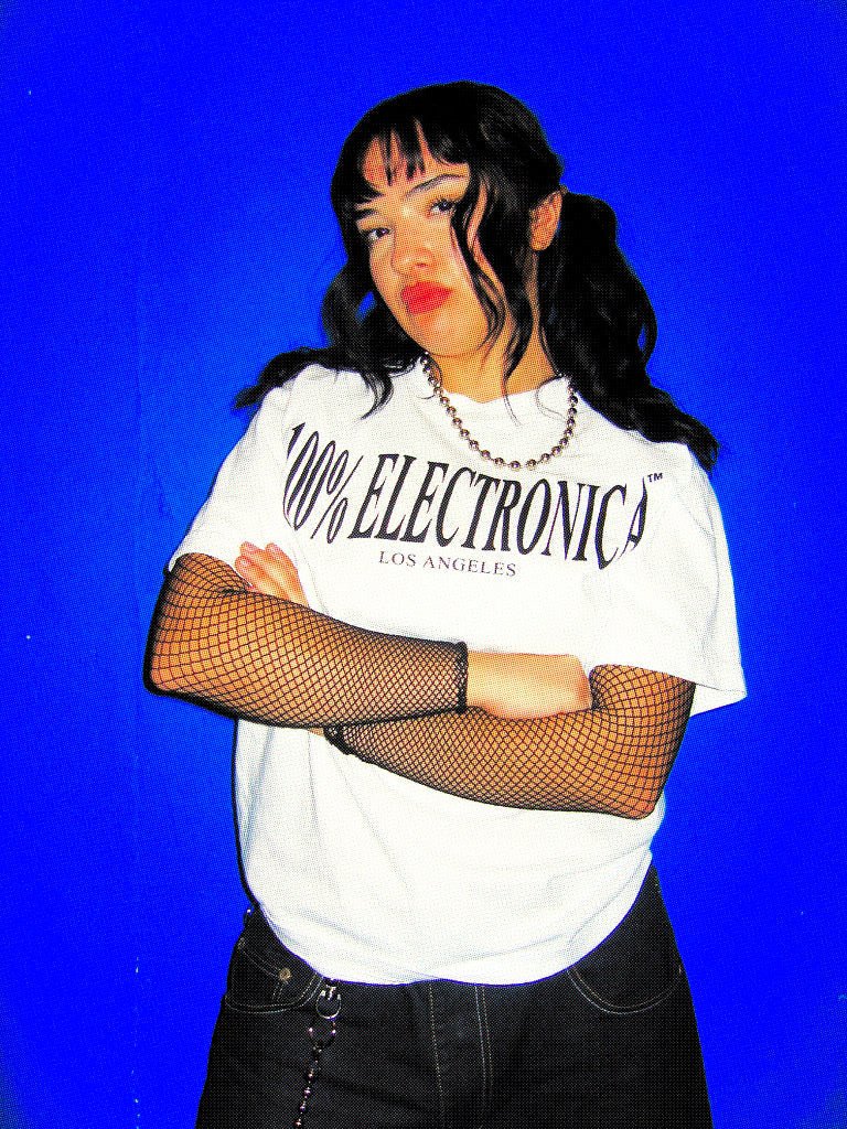 100% Electronica - Classic Logo T-Shirt - Black - 100% Electronica Official Store (Photo 4)