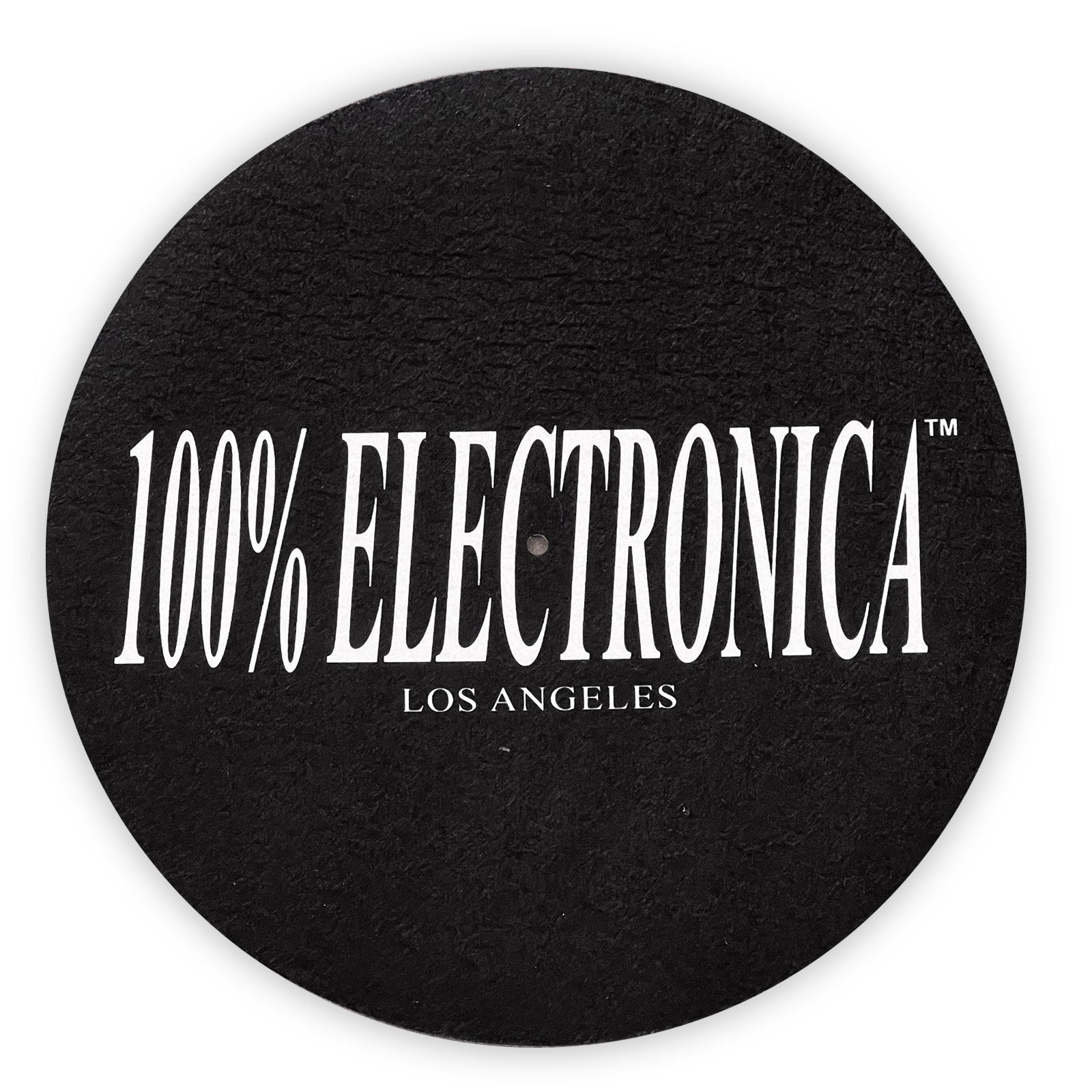 100% Electronica - Slipmat - 100% Logo - 100% Electronica Official Store (Photo 1)