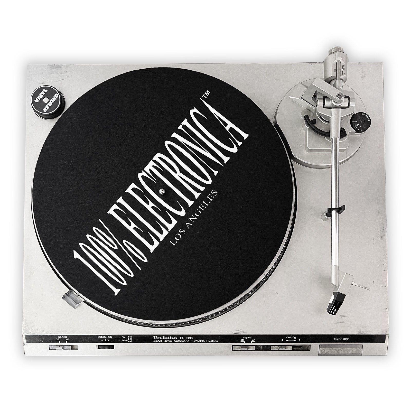 100% Electronica - Slipmat - 100% Logo - 100% Electronica Official Store (Photo 2)
