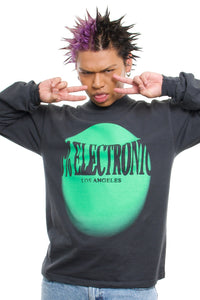100% Electronica - Spotlight Tee - Black - SS22 - 100% Electronica