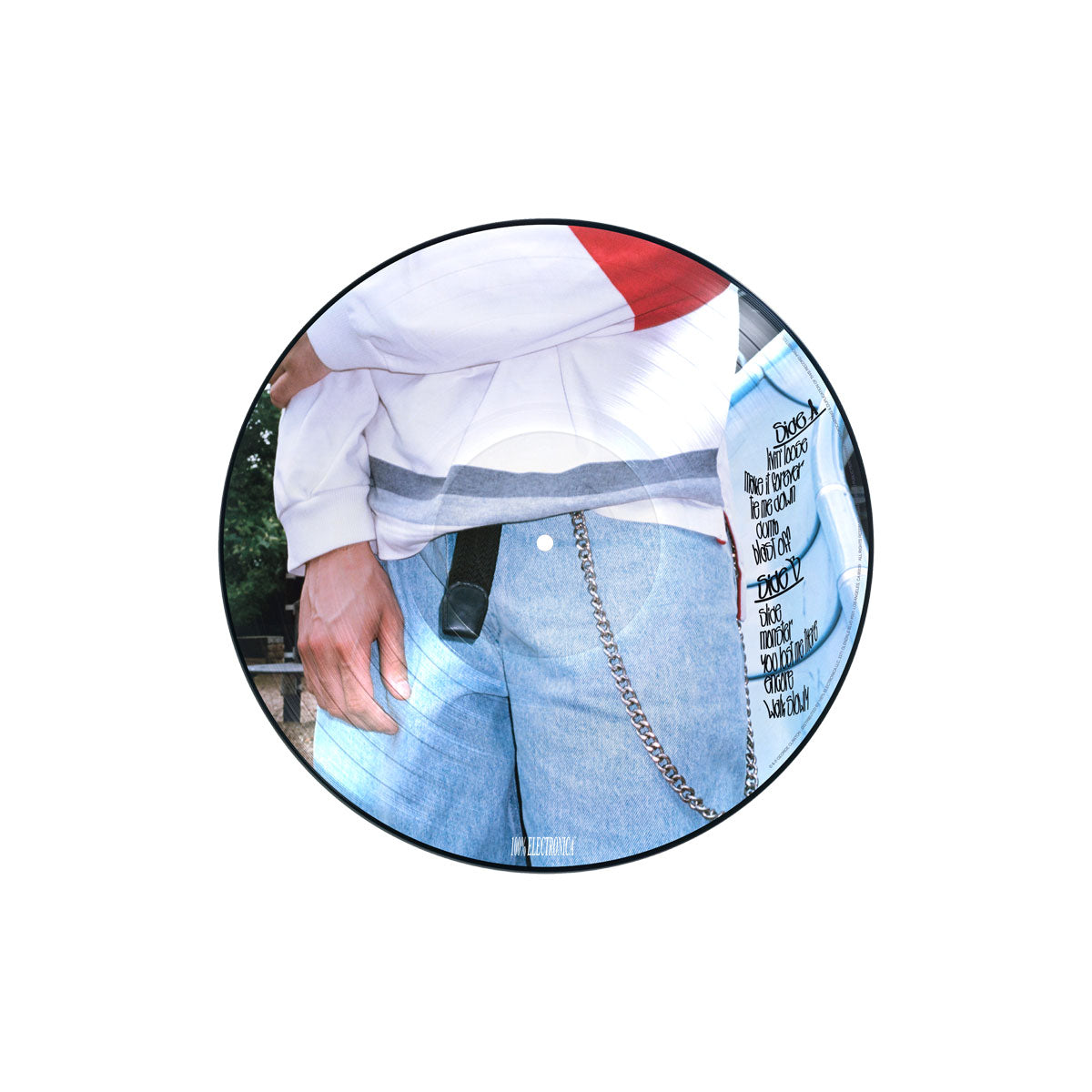 George Clanton - Slide LP LTD Edition Picture Disc + 24" x 36" Poster - 100% Electronica
