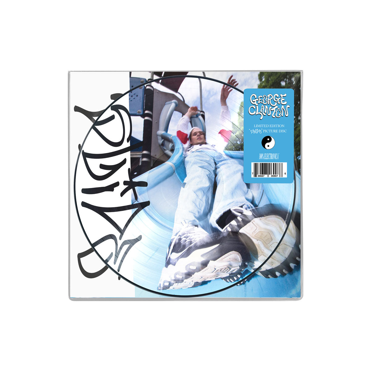 George Clanton - Slide LP LTD Edition Picture Disc + 24" x 36" Poster - 100% Electronica