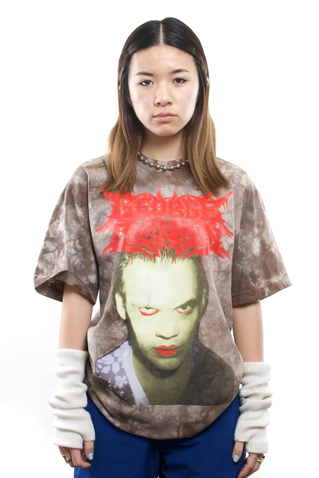 George Clanton Death Metal Tee - Grey Tie-Dye - FW21/22 (Made in U.S.A.) - 100% Electronica