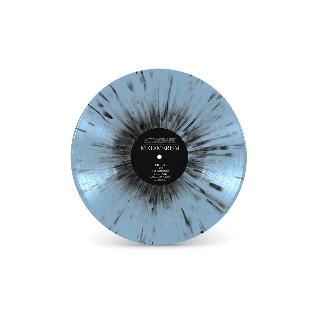 AURAGRAPH - Metamerism LP (Blue Black Splatter) - 100% Electronica Official Store (Photo 2)
