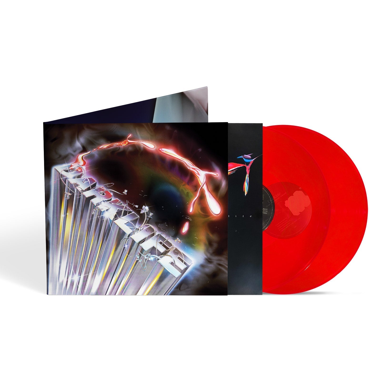 death's dynamic shroud - Darklife 2xLP (Transparent Red) - 100% Electronica Official Store (Photo 1)