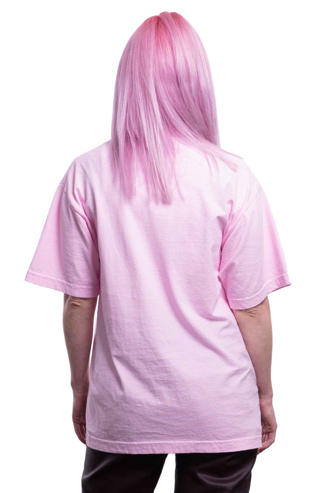 death's dynamic shroud - I'll Try Living Like This T-Shirt - Pink - 100% Electronica Official Store (Photo 2)