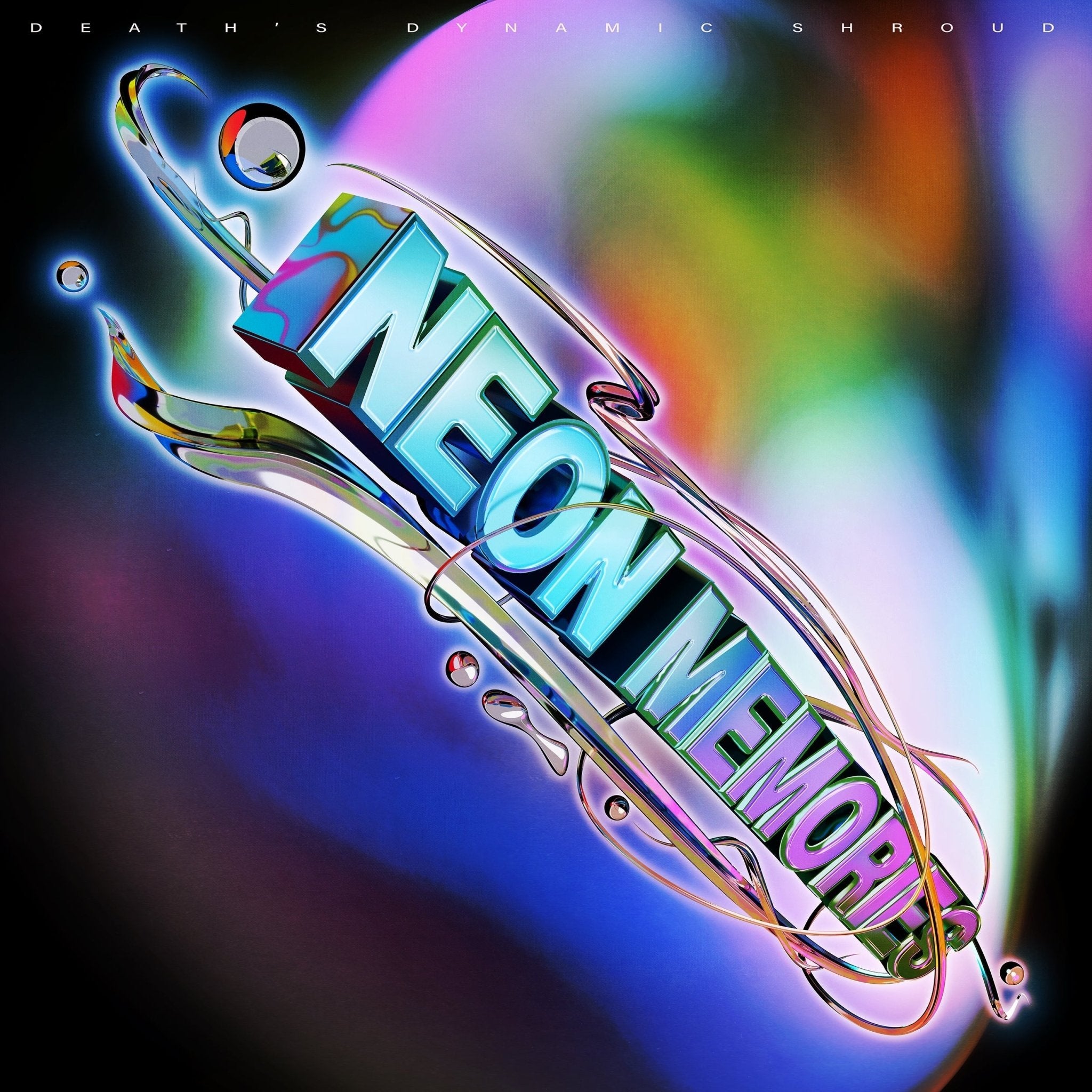 death's dynamic shroud - Neon Memories (NUWRLD Blue Splatter) - 100% Electronica Official Store (Photo 3)