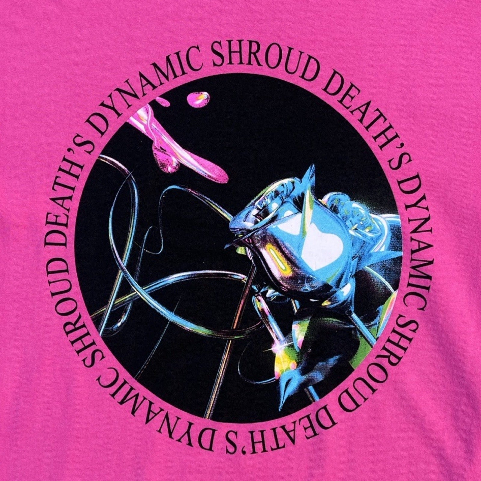 death's dynamic shroud - Pink Tour T-Shirt - 100% Electronica Official Store (Photo 2)