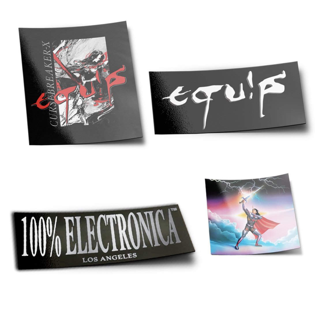 Equip - Equip Sticker Pack - 100% Electronica Official Store (Photo 1)