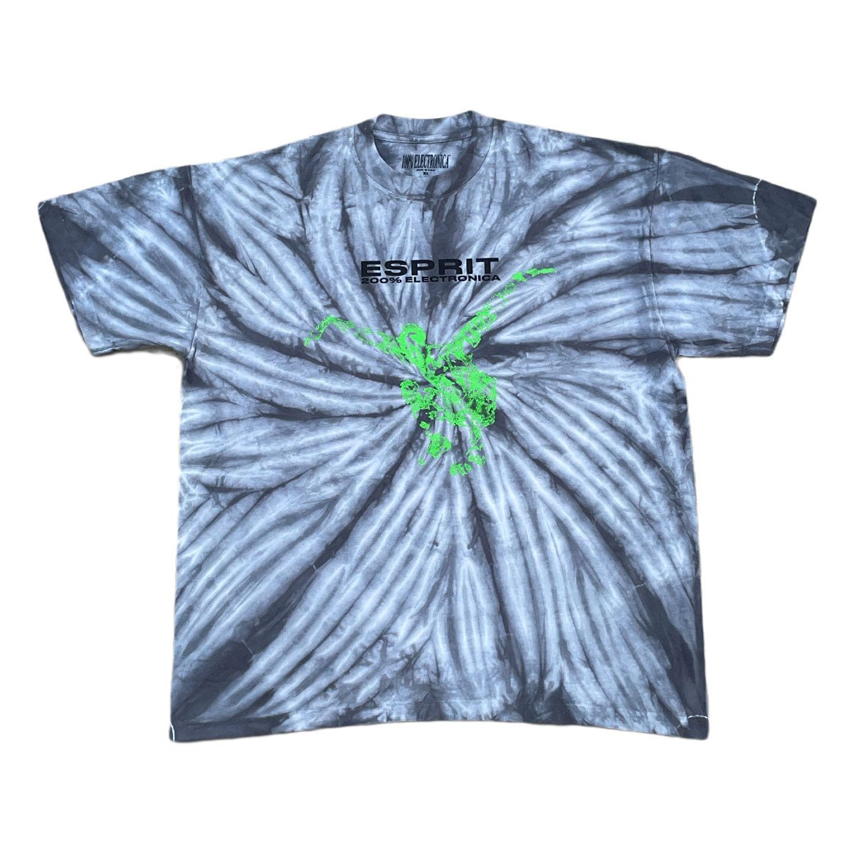 ESPRIT 空想 - 200% Electronica Jumpman T-Shirt (Grey Tie Dye) - 100% Electronica Official Store (Photo 3)