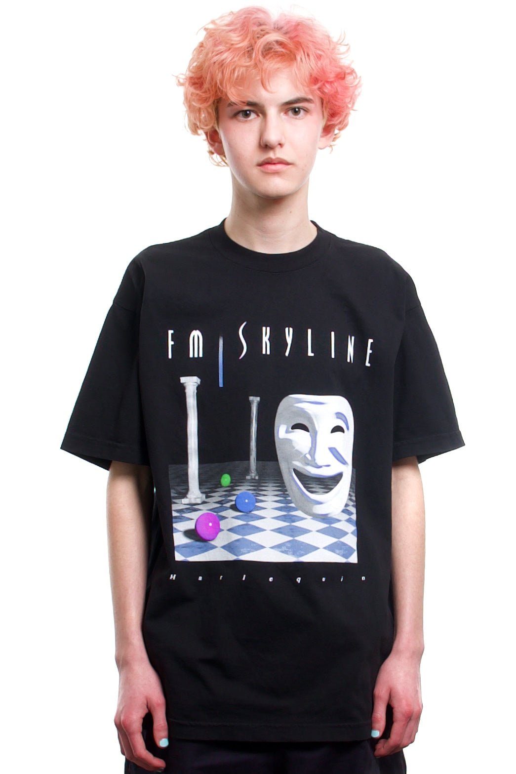 FM Skyline - Harlequin T-Shirt - 100% Electronica Official Store (Photo 1)