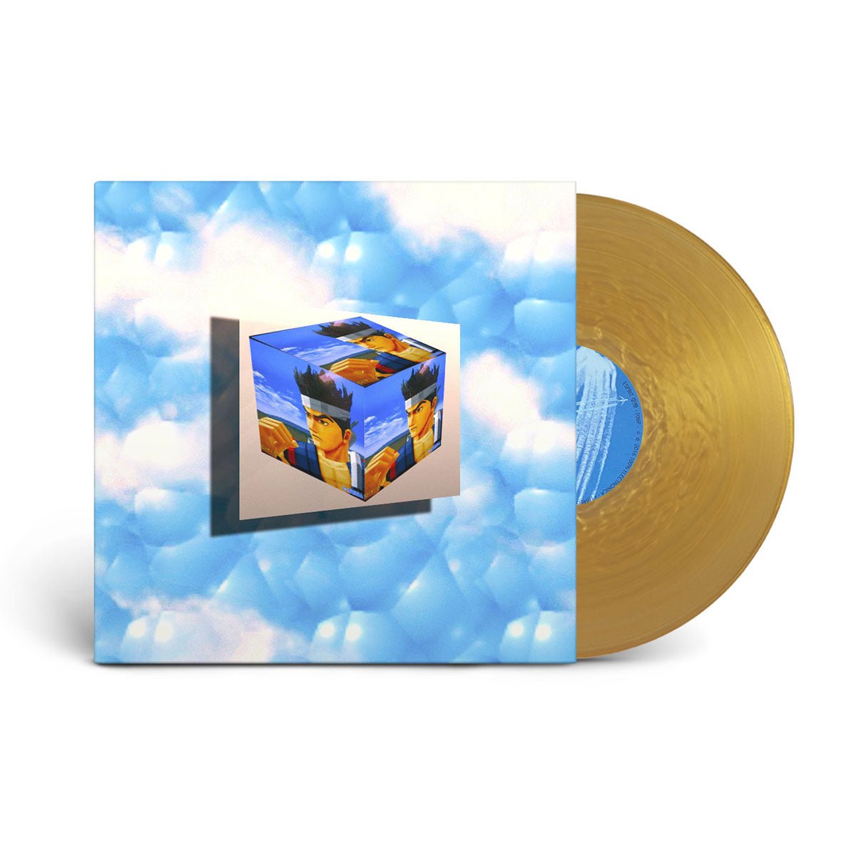 George Clanton Fan Club - virtua.zip LP (Gold Fan Club Exclusive) - 100% Electronica Official Store (Photo 1)