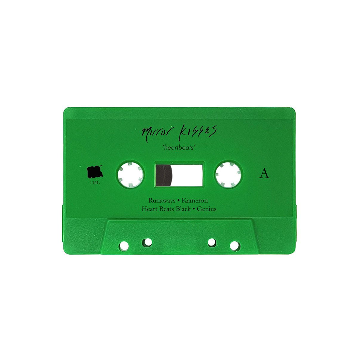 Mirror Kisses - Heartbeats Cassette - 100% Electronica Official Store (Photo 2)