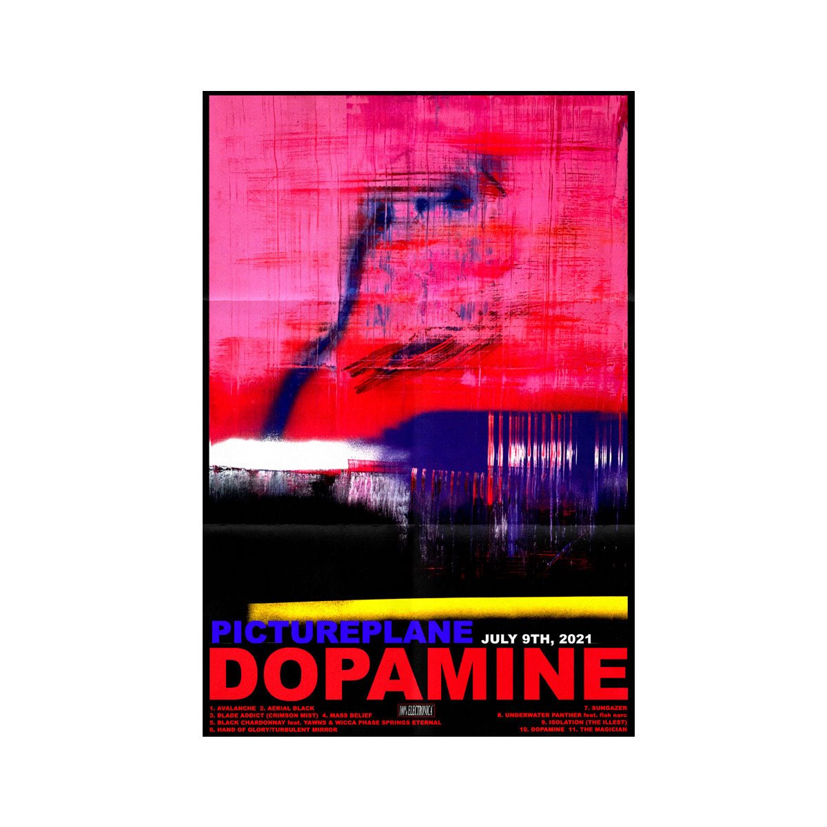 PICTUREPLANE - Dopamine LTD Edition Picture Disc + Poster - 100% Electronica Official Store (Photo 4)