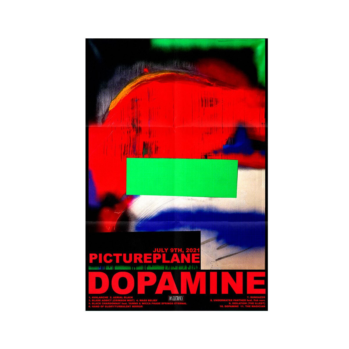 PICTUREPLANE - Dopamine LTD Edition Picture Disc + Poster - 100% Electronica Official Store (Photo 3)