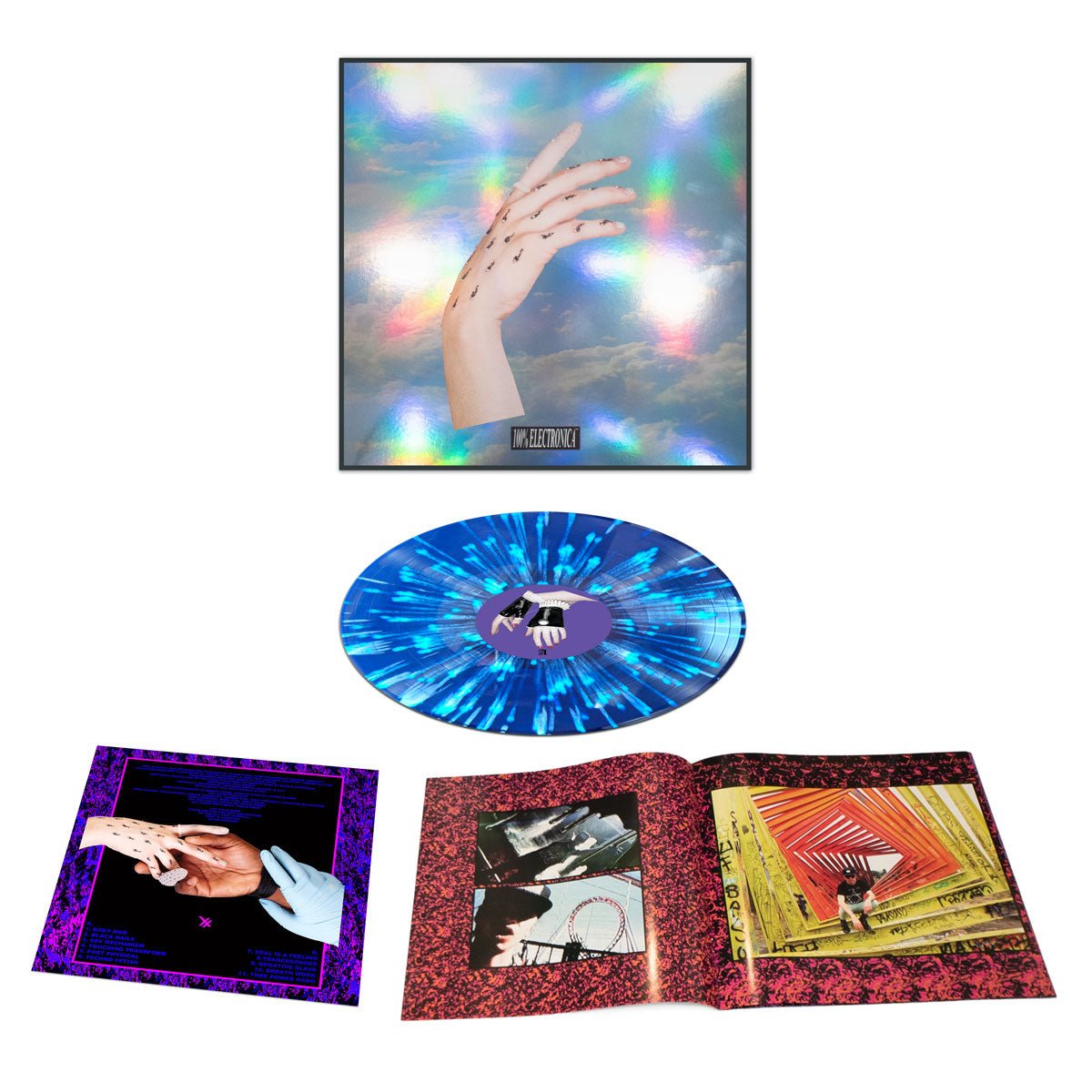 PICTUREPLANE - THEE PHYSICAL LP + T-Shirt Bundle - 100% Electronica Official Store (Photo 3)