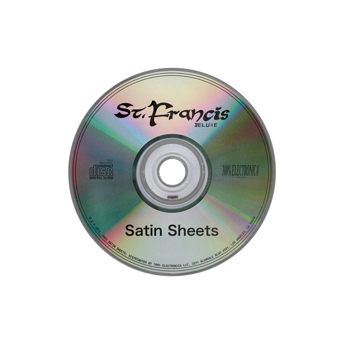 Satin Sheets - St. Francis Deluxe CD (St. Francis I + II) - 100% Electronica Official Store (Photo 2)