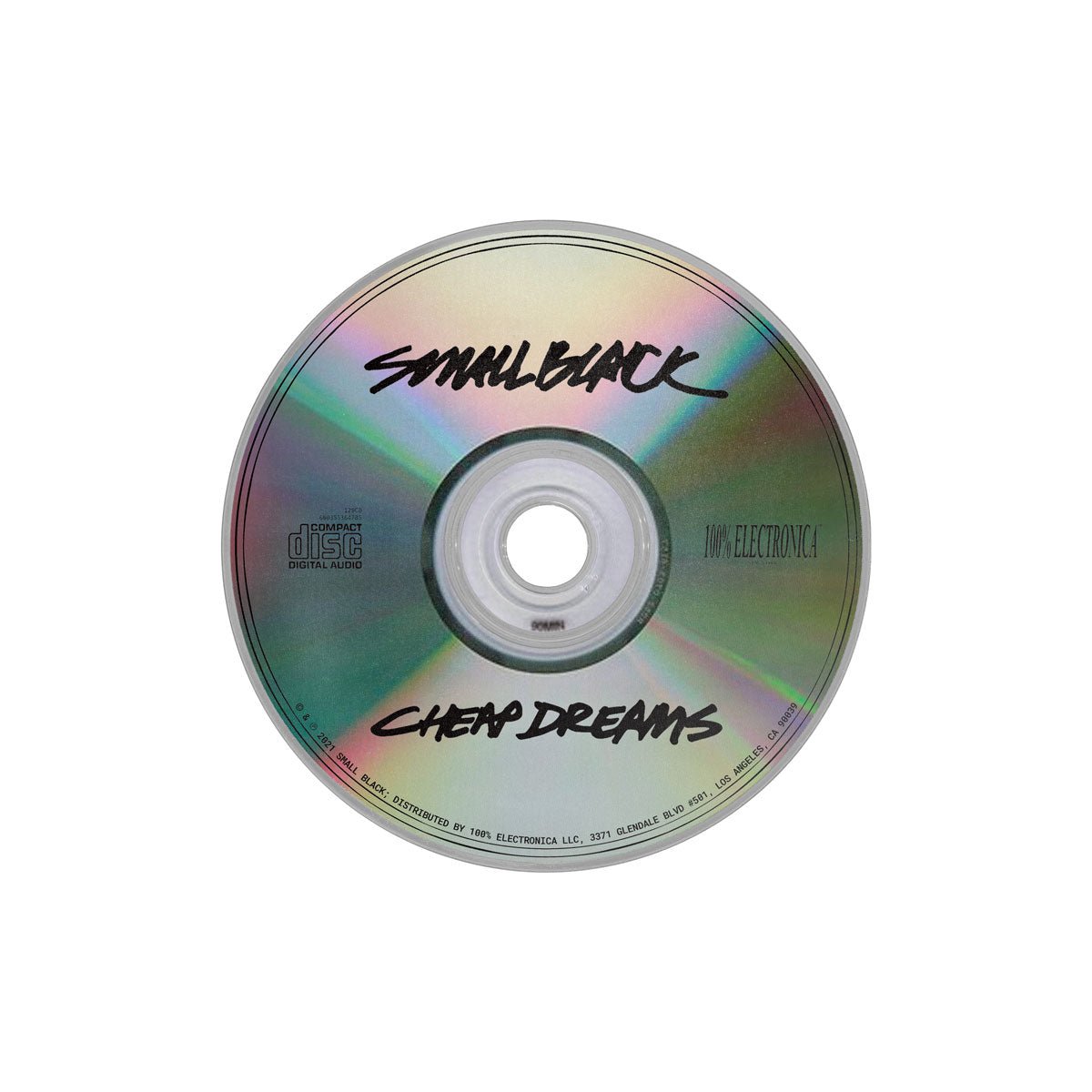Small Black - Cheap Dreams CD - 100% Electronica Official Store (Photo 2)