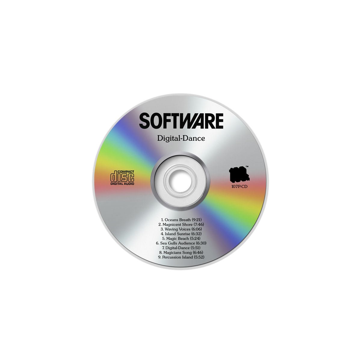 Software - Digital-Dance CD (with bonus tracks) - 100% Electronica Official Store (Photo 2)