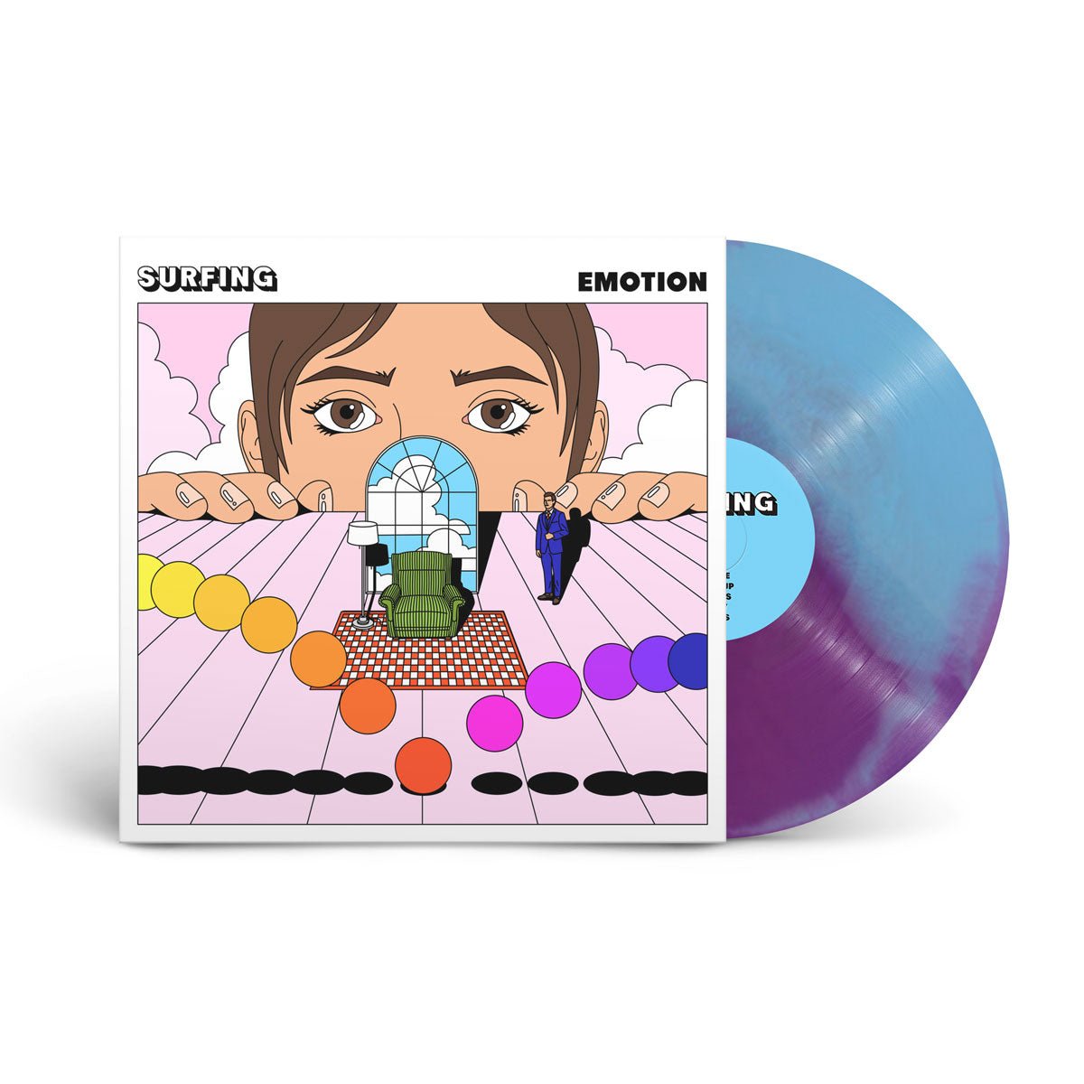 Surfing - Emotion LP (Blue + Purple) - 100% Electronica Official Store (Photo 1)