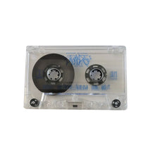 Load image into Gallery viewer, George Clanton - Slide Cassette - Transparent Shell w/ Blue Ink - 100% Electronica